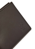 Brunello Cucinelli Logo-debossed Leather Wallet - Black - One Size