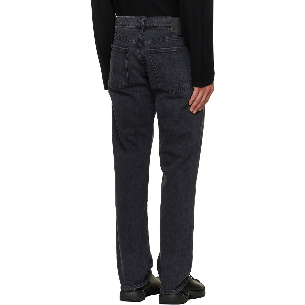 Citizens of Humanity Black Elijah Straight Archive Jeans