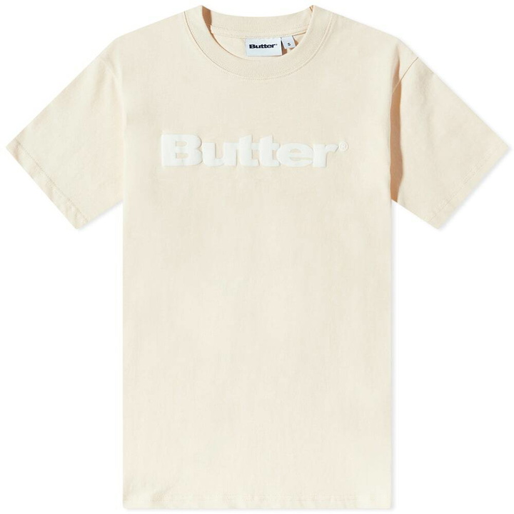 Photo: Butter Goods Wordmark Puff Tee