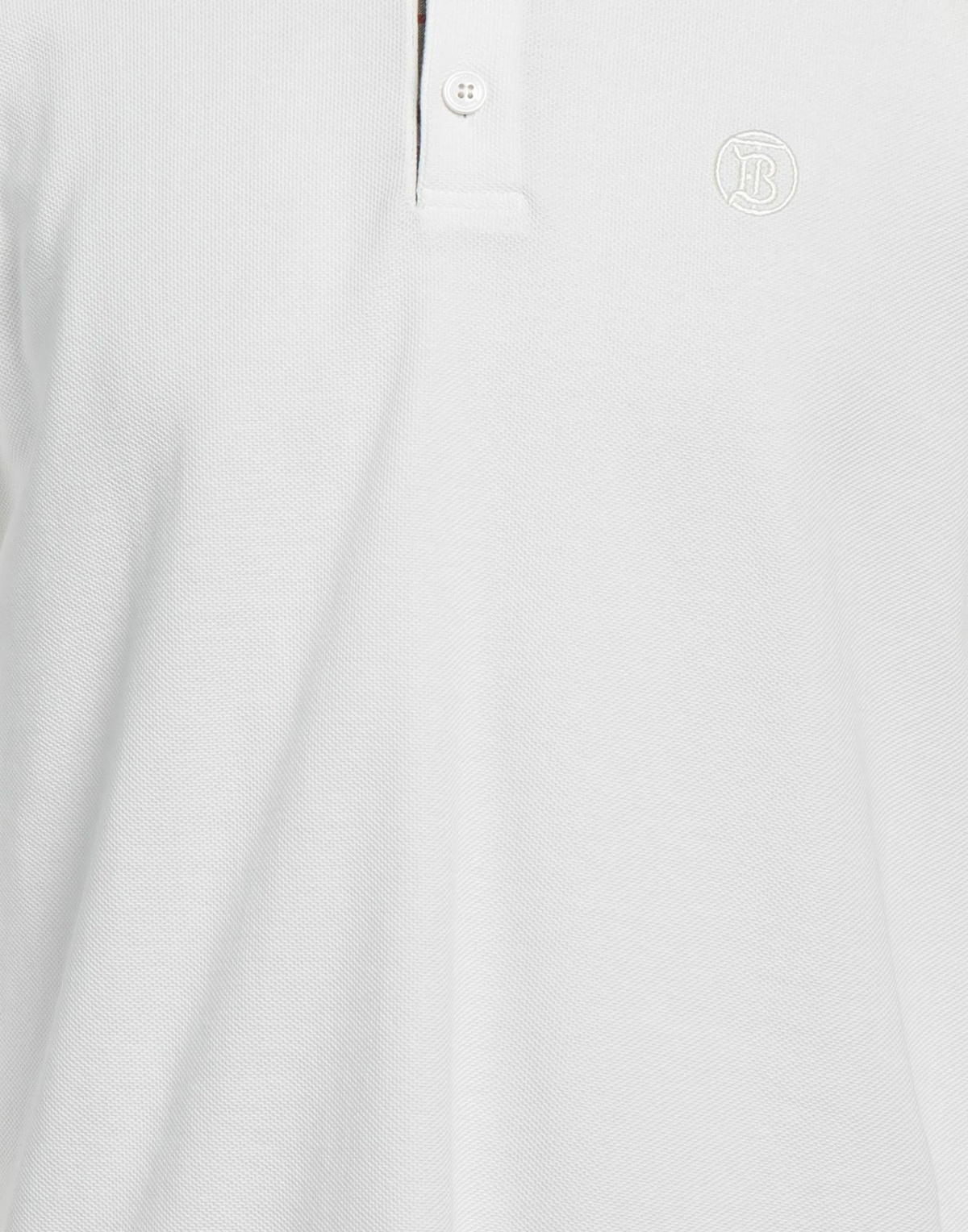 Burberry Mens Polo shirt in White