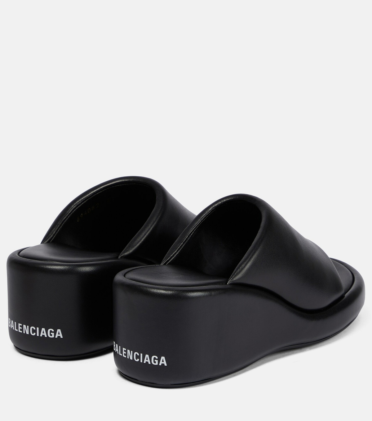 Balenciaga Rise leather wedge sandals Balenciaga