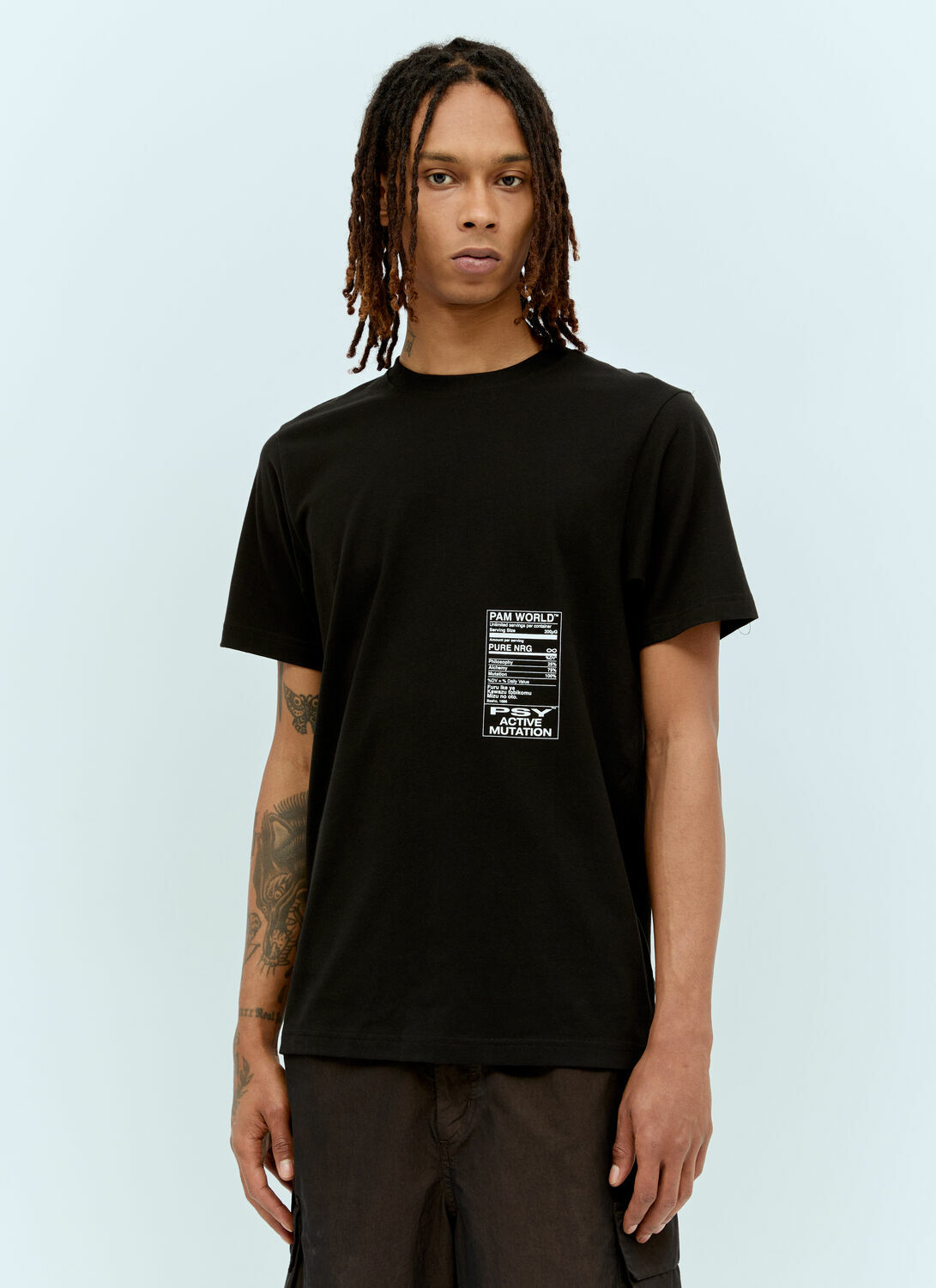 P.A.M. Logo Print T-Shirt