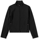 Moncler Grenoble Men's Tech Zip Knit Jacket in Black