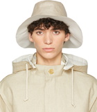 Undercover Beige Linen Hat