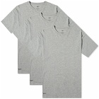 WTAPS Men's Skivvies 3-Pack T-Shirt in Grey
