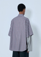 Balenciaga Layered Check Shirt