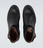 The Row Leather boots