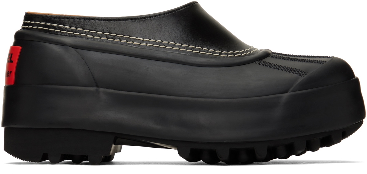 Proenza Schouler Black SOREL Edition Caribou Slip-on Loafers