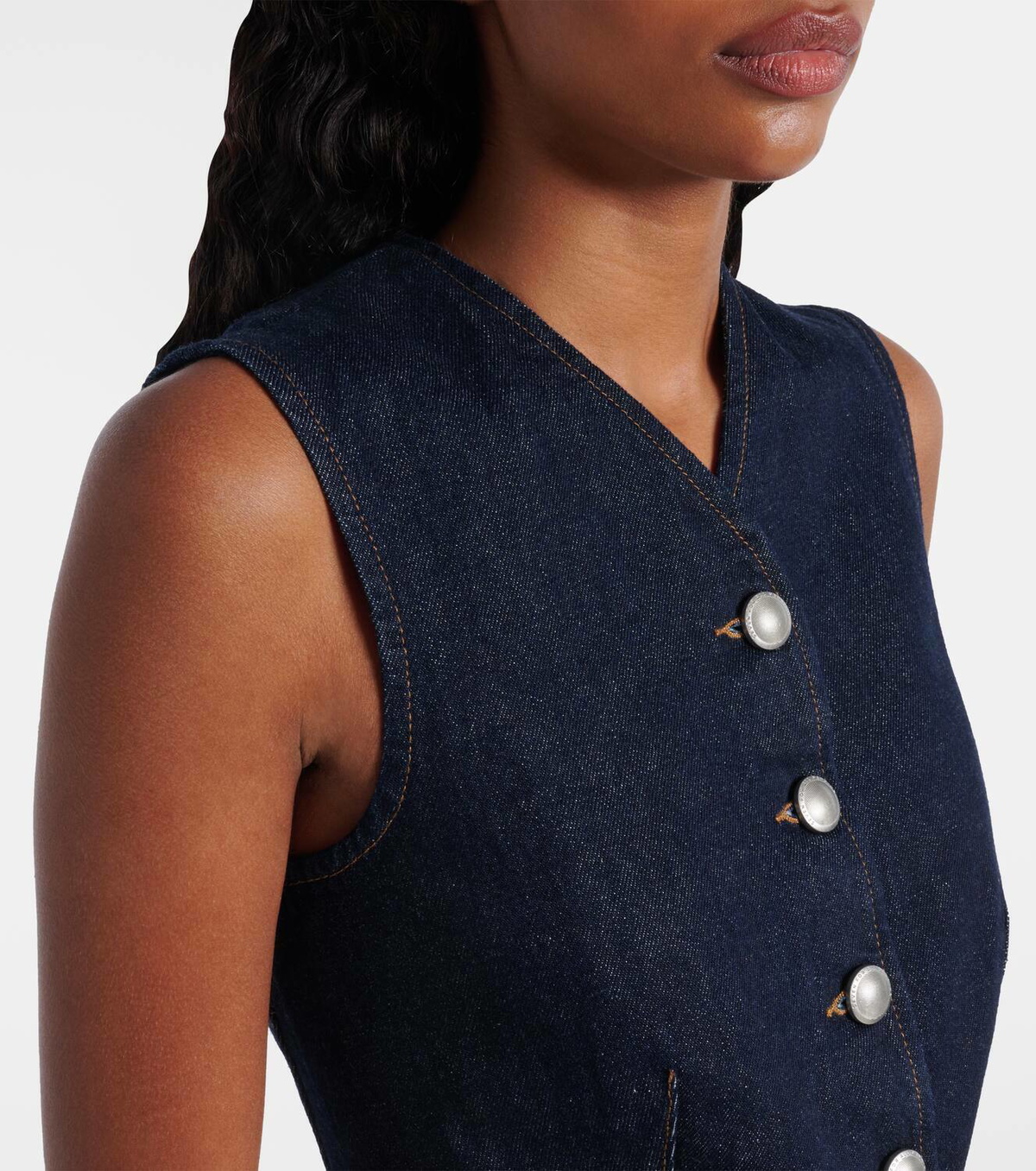 7 For All Mankind Lady denim vest