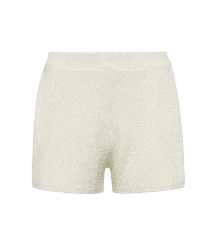 Photo: Joseph - Silk-blend toweling shorts