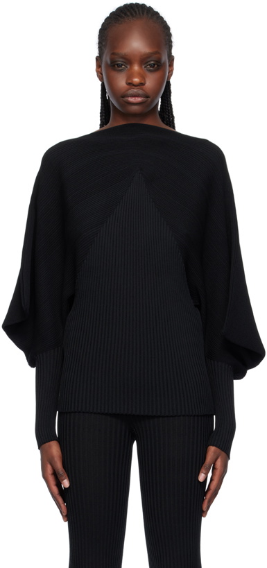 Photo: ISSEY MIYAKE Black Exuberance Sweater