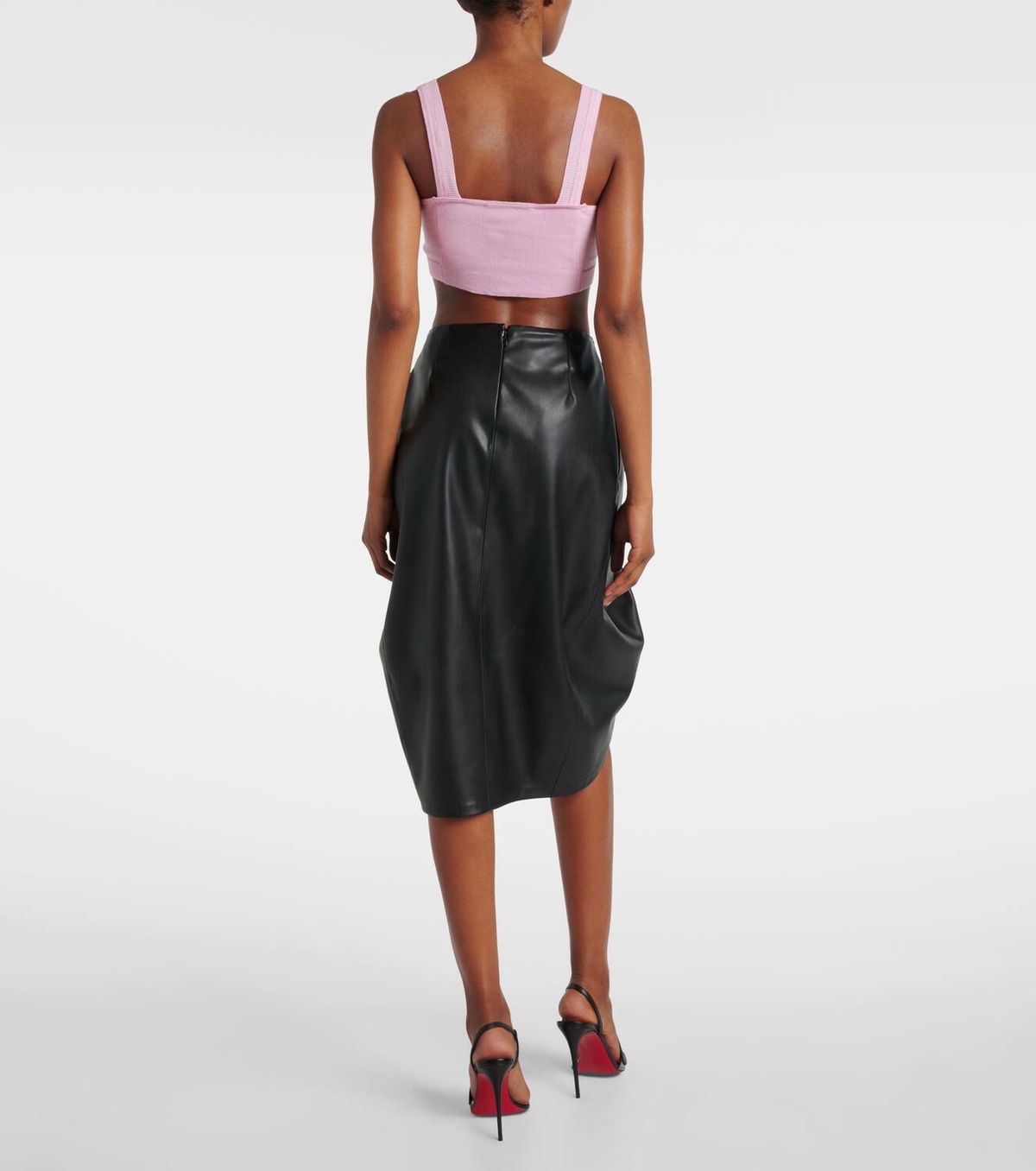 Vivienne Westwood Bea cotton and cashmere bra top