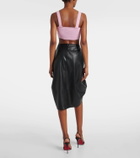 Vivienne Westwood Bea cotton and cashmere bra top