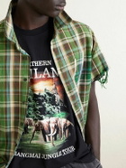 VETEMENTS - Thailand Tourist Oversized Cotton-Jersey T-Shirt - Black