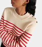 Altuzarra Oz striped cotton and cashmere sweater