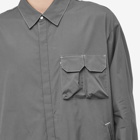 F/CE. Men's Drizzler Shirt Jacket in Charcoal