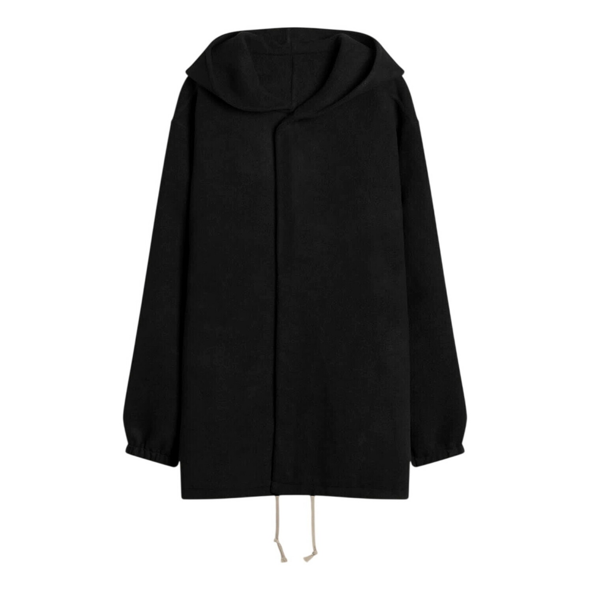 Rick Owens Black Porterville Slim Drella Coat Rick Owens