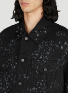 Acne Studios - Distressed Denim Jacket in Black