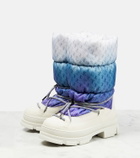 Jimmy Choo - Yeda monogram padded snow boots