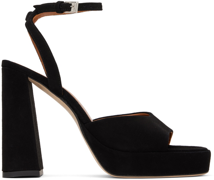 Photo: Staud Black Solange Heeled Sandals