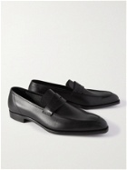 George Cleverley - George Full-Grain Leather Loafers - Black