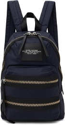 Marc Jacobs Navy 'The Biker Nylon' Medium Backpack