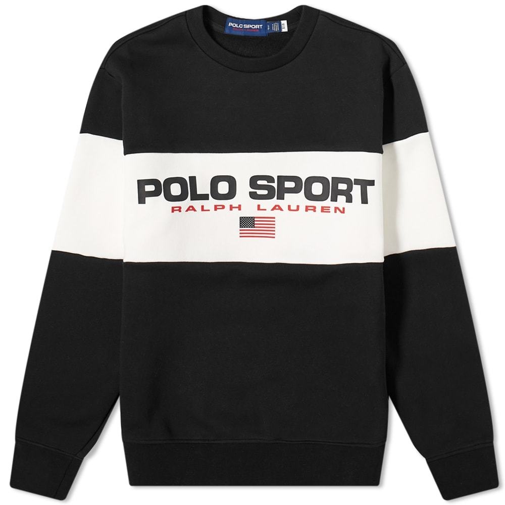 Photo: Polo Ralph Lauren Polo Sport Colourblock Logo Crew Sweat