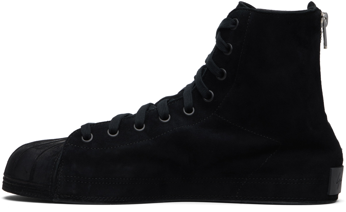 Y-3 Black Nizzastar Hi Sneakers