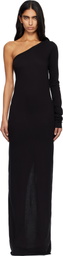 Rick Owens DRKSHDW Black Concordians Ziggy Maxi Dress