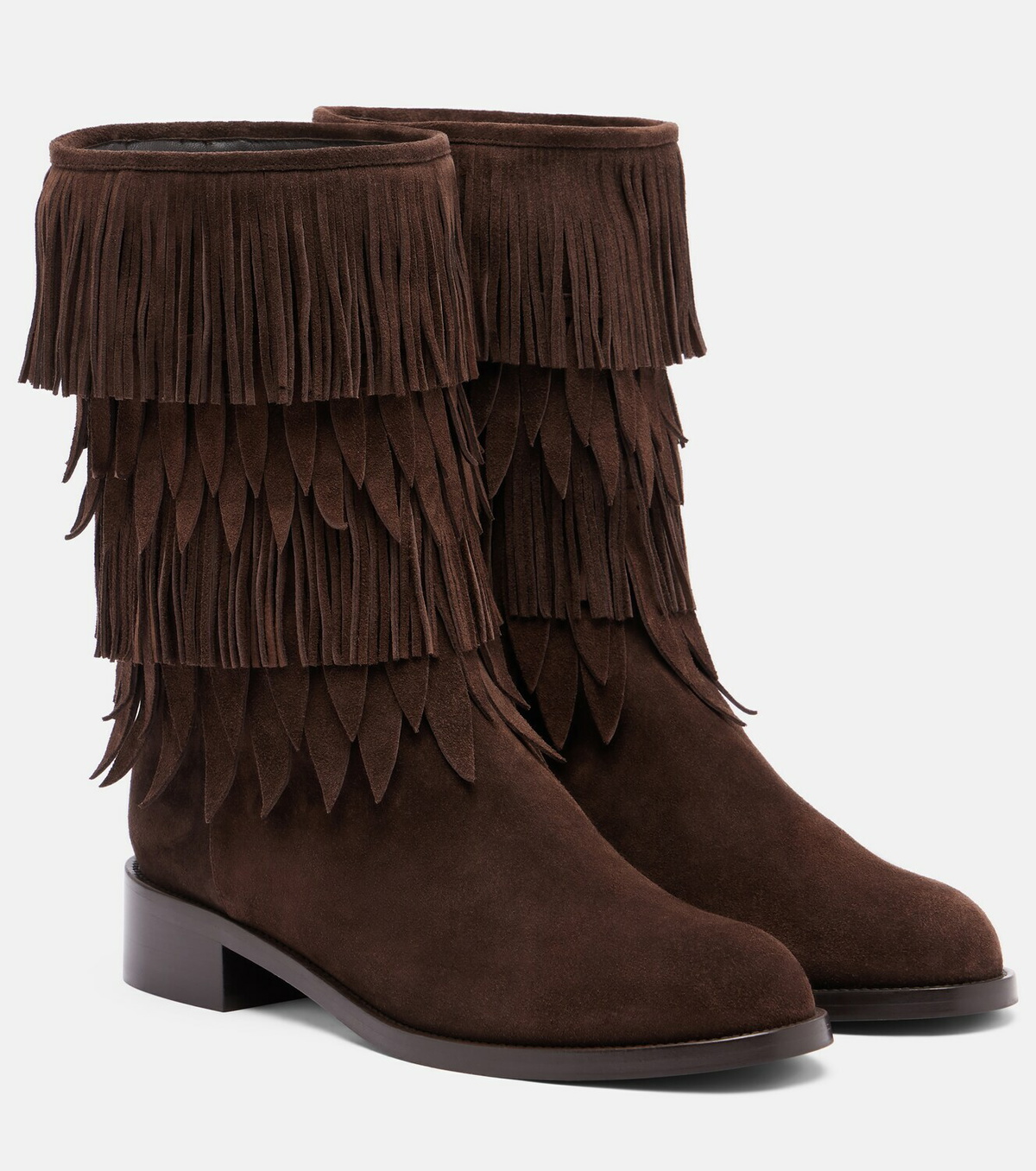 Aquazzura Maverick fringed suede boots