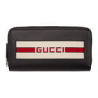 Gucci Black Logo Continental Wallet