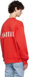AMIRI Red MA Core Logo Sweatshirt