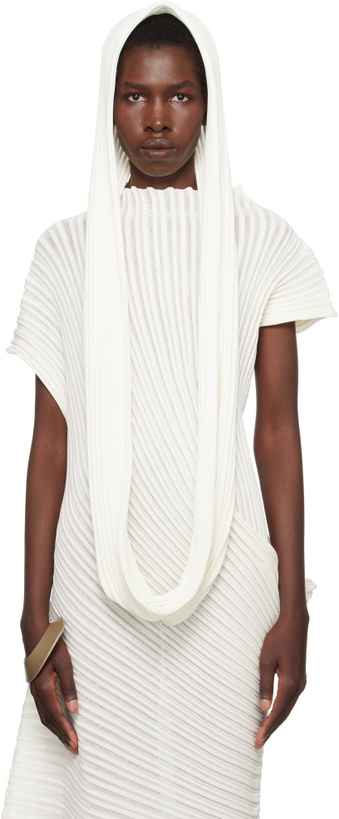 Photo: ISSEY MIYAKE SSENSE Exclusive Bridal Capsule Stream Scarf