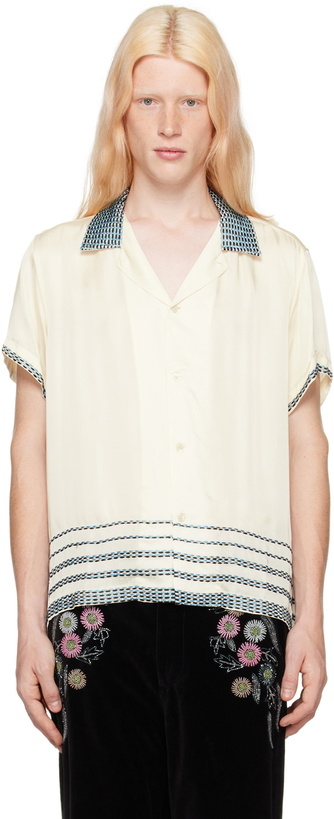 Photo: Bode Off-White Sellier Shirt