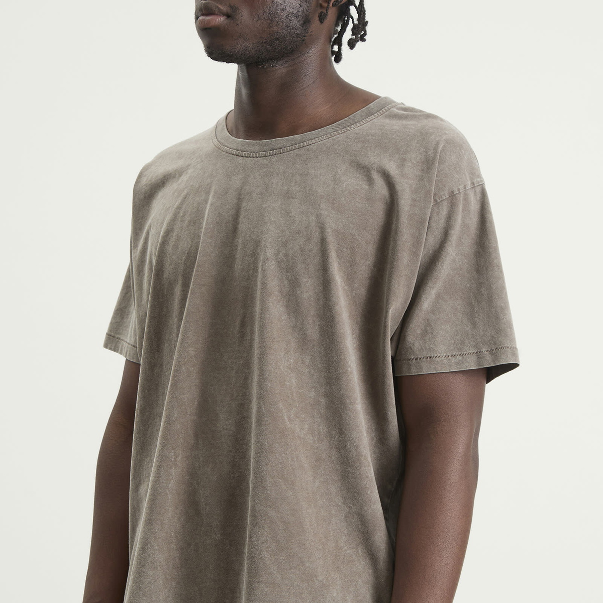 mfpen Men's Washed New T-Shirt in Washed Pavement