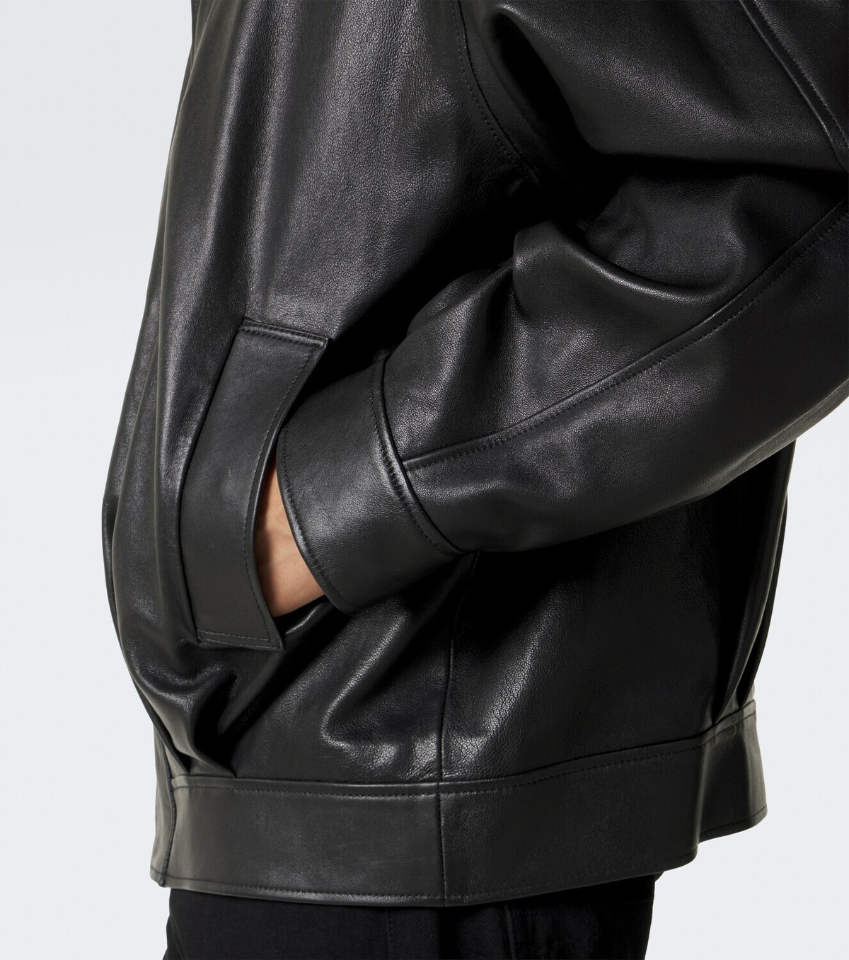 Arma Paulo leather blouson jacket