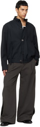 NULLUS Gray Interweaved Sweatpants