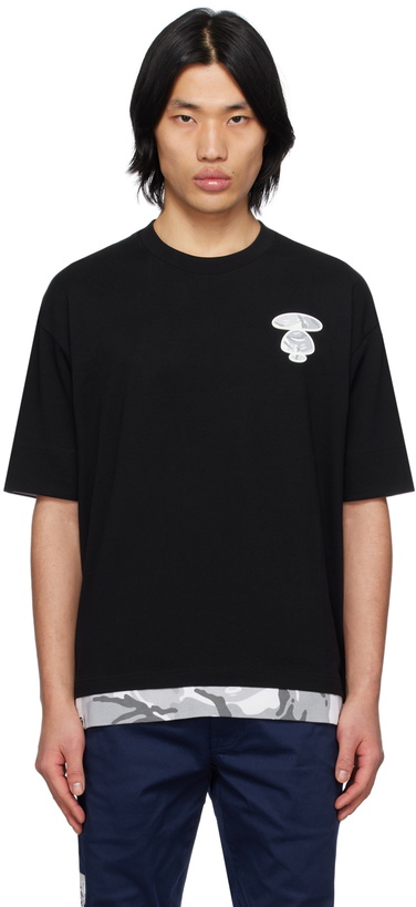 Photo: AAPE by A Bathing Ape Black Camouflage T-Shirt