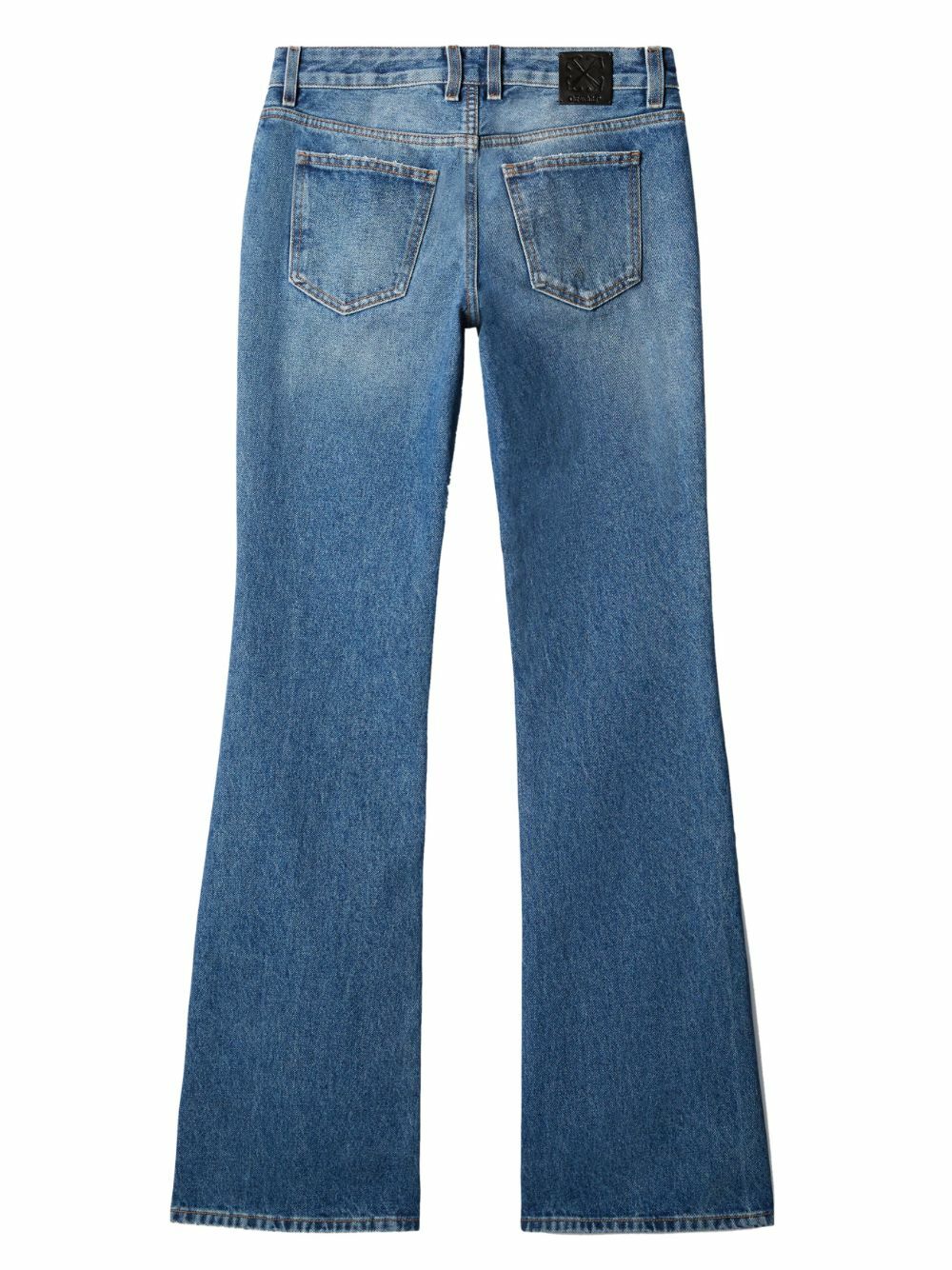 Slim Fit Jeans in Off White