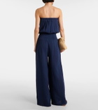 Melissa Odabash Strapless cotton jumpsuit