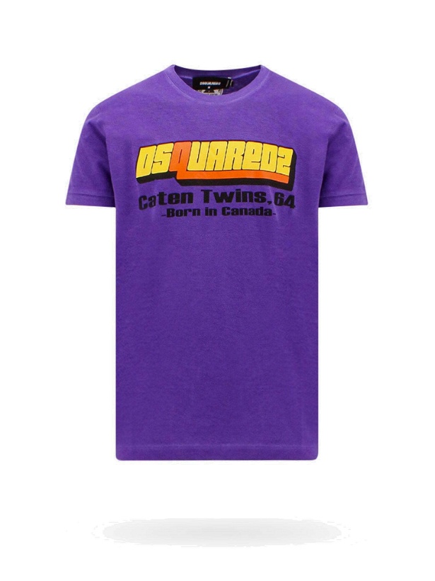 Photo: Dsquared2 T Shirt Purple   Mens
