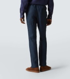 Kiton Linen straight pants