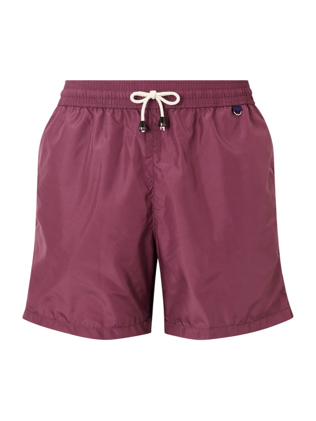 Photo: Rubinacci - Straight-Leg Swim Shorts - Red