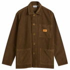 Service Works Men's Corduroy Chore Shirt in Bark