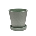 HAY Small Flowerpot with Saucer in Green 