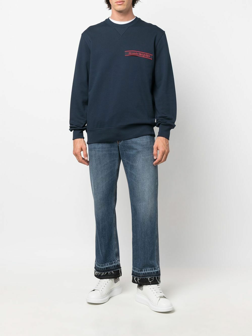 ALEXANDER MCQUEEN - Denim Cotton Jeans