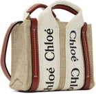 Chloé Beige Nano Woody Bag