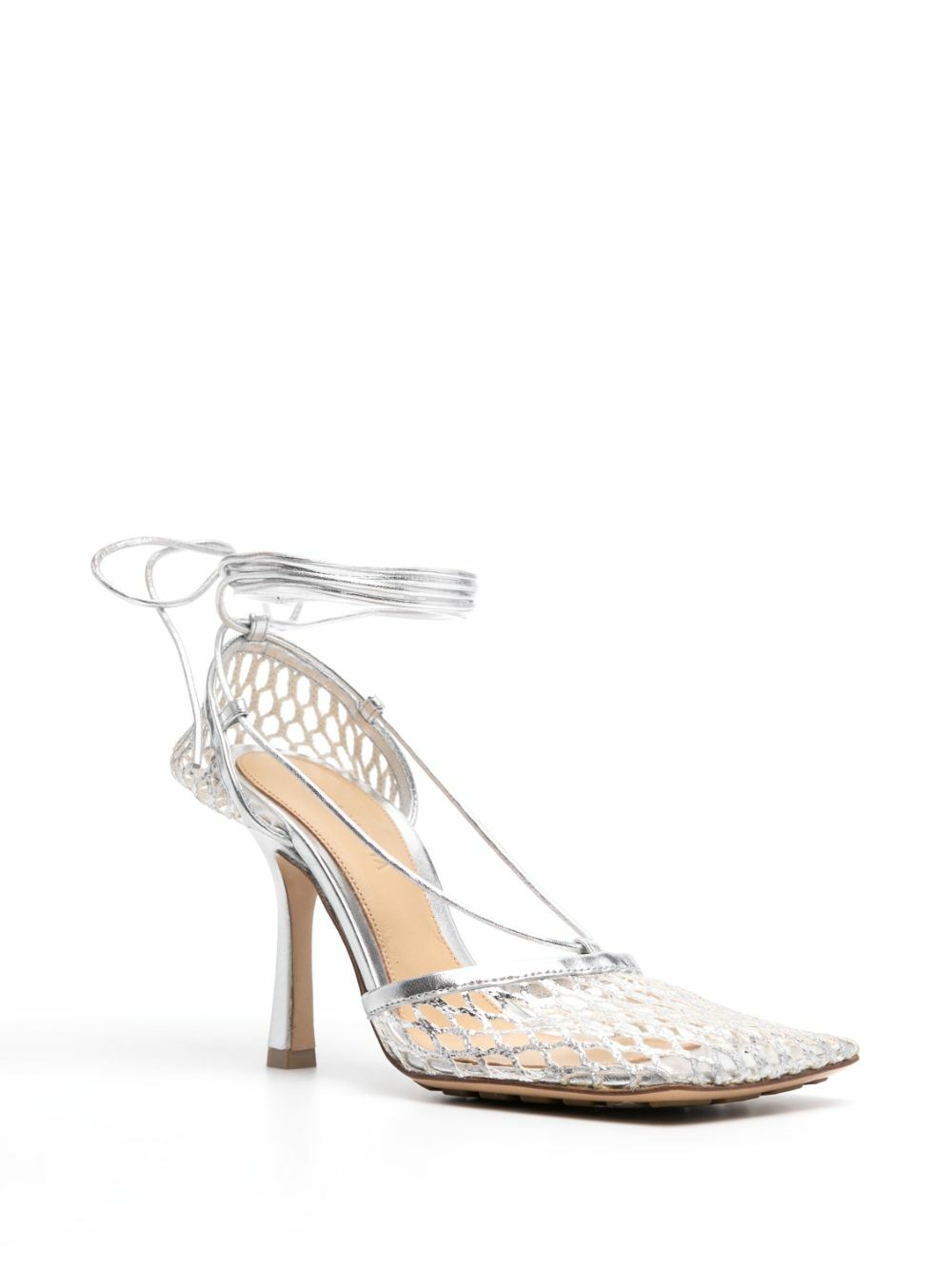 2010 Bottega Veneta dark blue Bottega Veneta pumps with jewel application