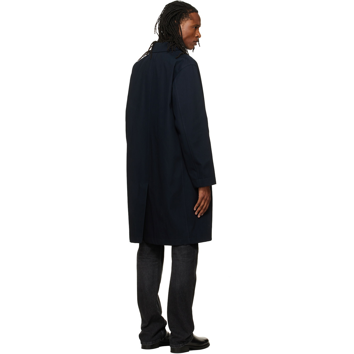 A.P.C. Navy Urban Mac Coat A.P.C.