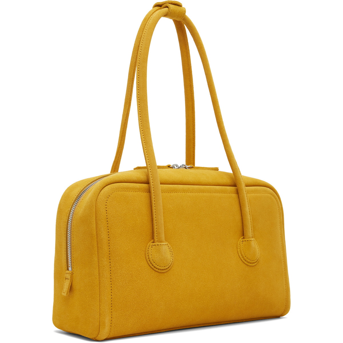 MARGESHERWOOD Yellow Soft Boston Small Bag